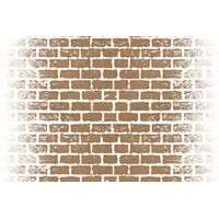 fundal cu caramida maro si zapada pe margini