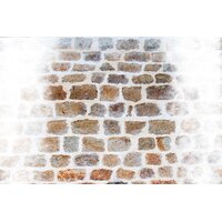 fundal maro cu caramizi si zapada