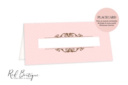 plic pentru bani de nunta cu buline si dungi roz cu elemente clasice