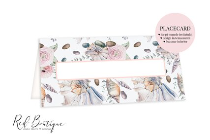 plic pentru nunta cu buzunar de bani si nume cu albastru si scoici de mare