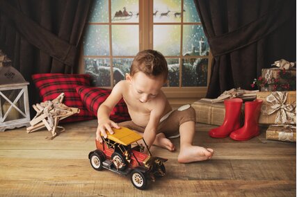 poze de craciun cu baietel