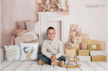 panou foto de craciun pentru copii