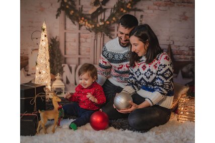 fundal pentru poze de craciun cu familia