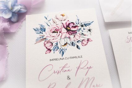 detaliu invitatie de nunta