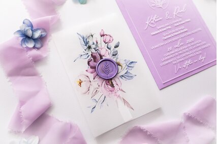 invitatie alba print plexi