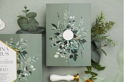 invitatie cu sigiliu de ceara