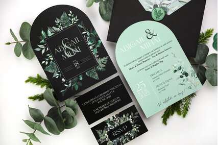 invitatii cu card