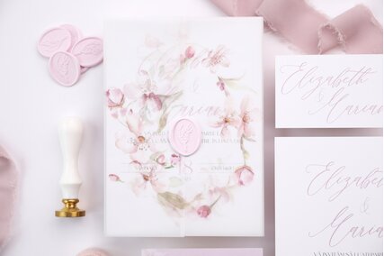 invitatie nunta cu calc