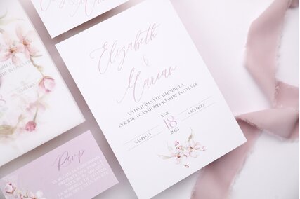 invitatii cu scris modern