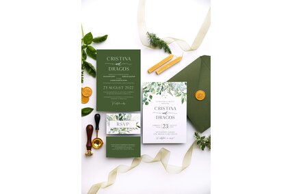 invitatii nunta cu plic si sigiliu de ceara