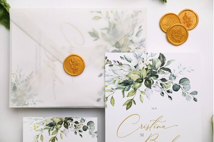 sigiliu de ceara auriu pentru plicuri