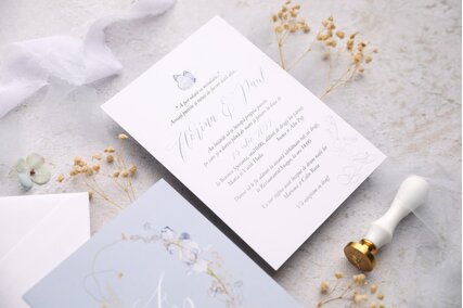 invitatii de nunta delicate