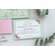 invitatie de nunta verde deschis cu flori si plic roz pastelinvitatie de nunta verde deschis cu flori si plic roz pastel