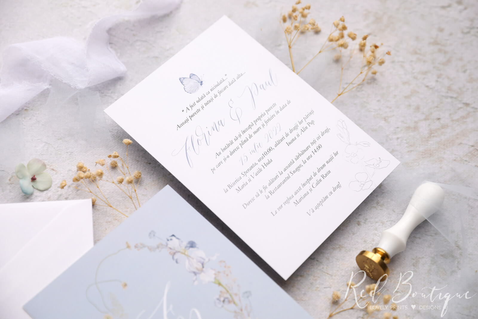 invitatii de nunta delicate